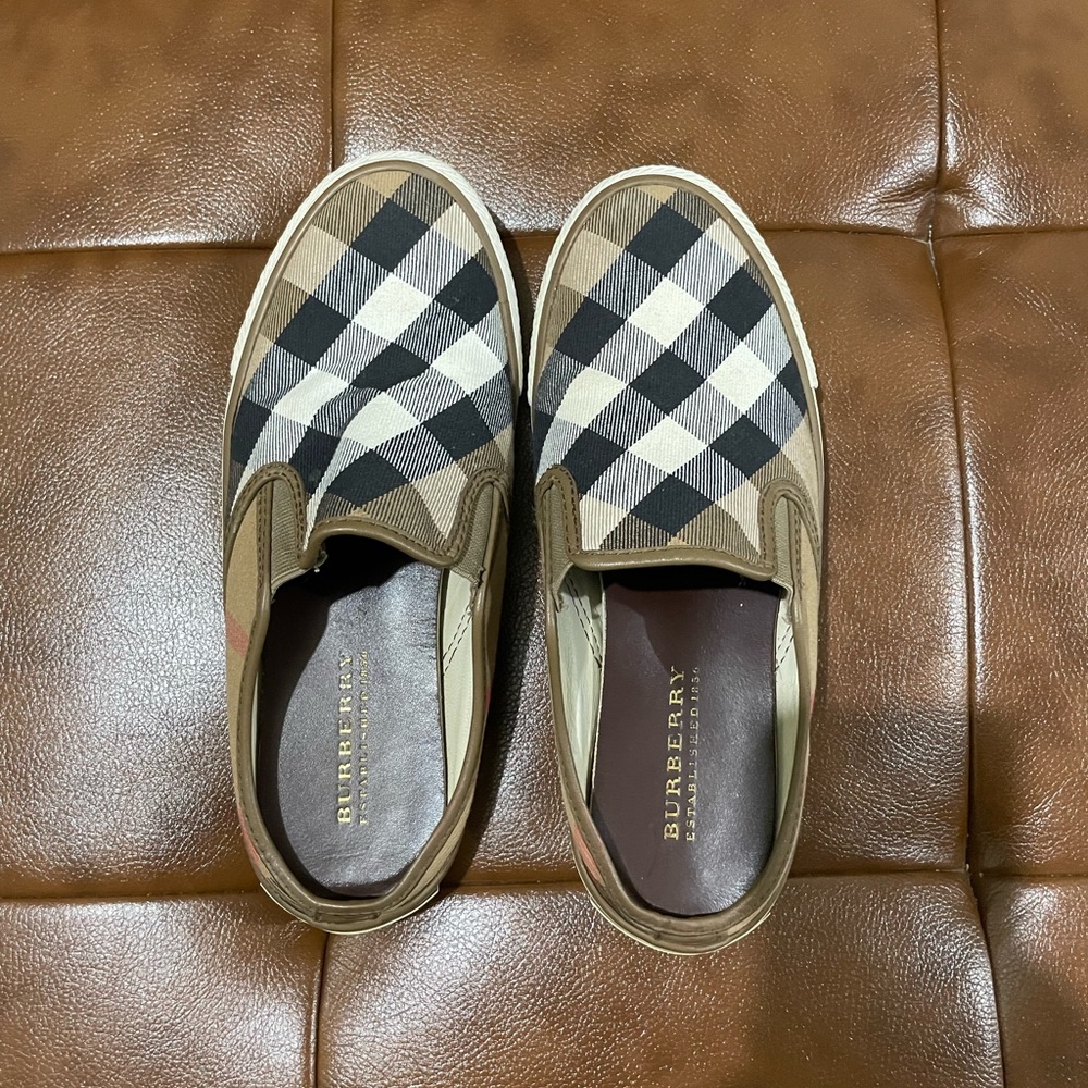 Burberry Slip Sneakers